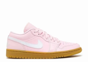 Padded Tongue Construction Every Season Air Jordan 1 Low Artic Pink Gum (W)