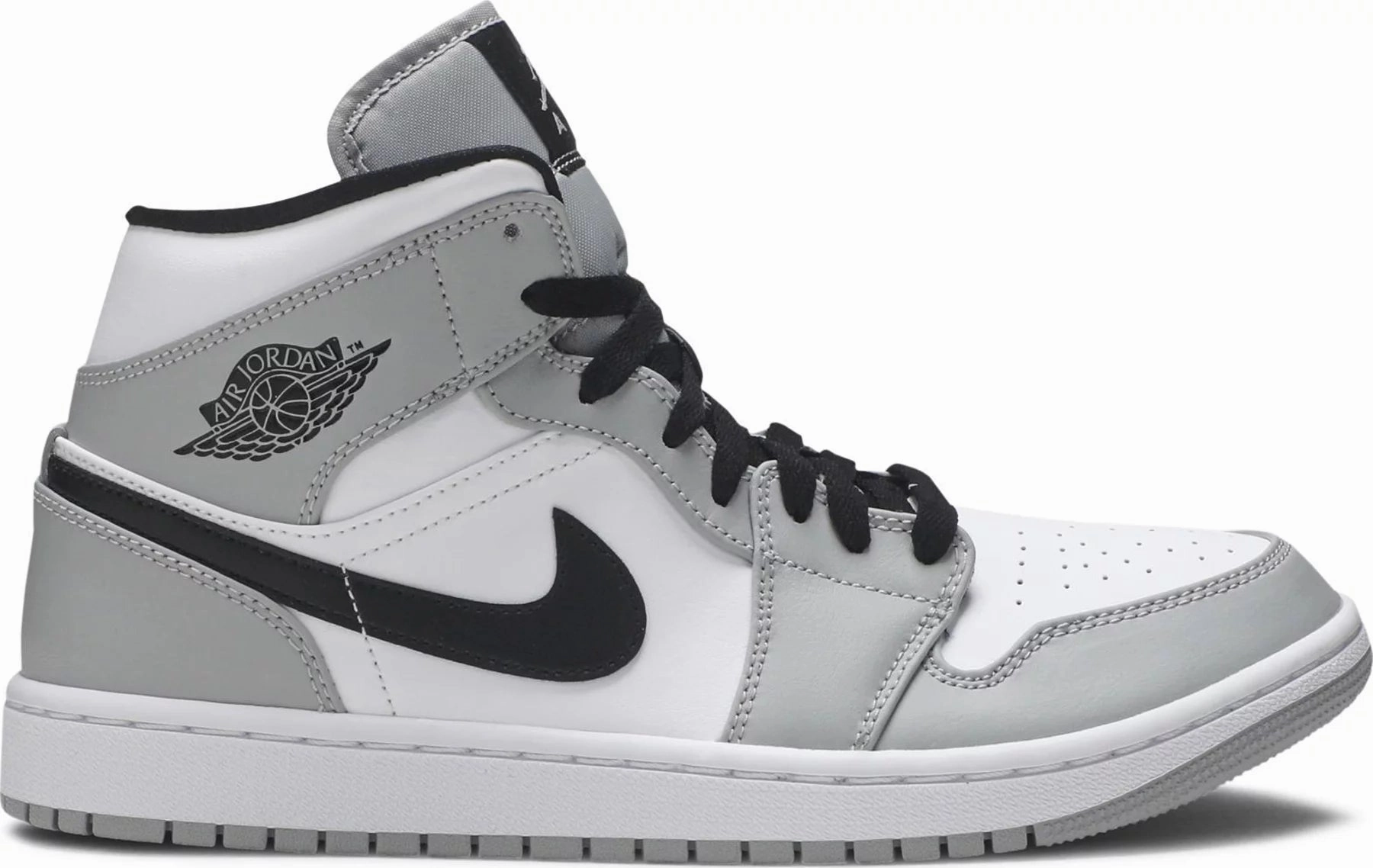 Nike Jordan 1 Mid Smoke Grey Stride Safe On-the-Go Wear