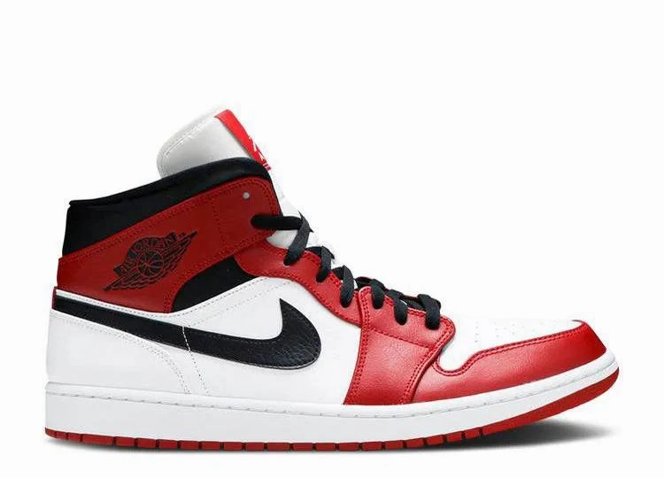 Air Jordan 1 Mid Chicago 2020 Compression Knit Upper Urban Activity
