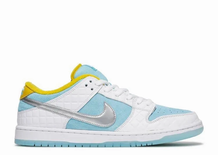 Durable Outsole Rubber Torsional Stability Feature Nike SB Dunk Low FTC Lagoon Pulse