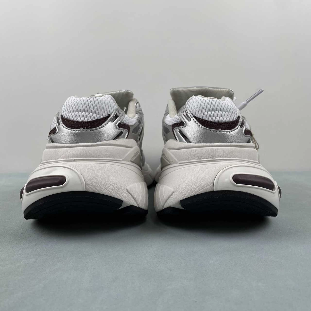 Adidas Adistar XLG Off White Metallic Silver Red IH3382 trendy shoe style performance - focused