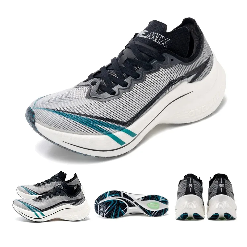 Ultralight Carbon Plate Marathon Shoes - Shock-Absorbing