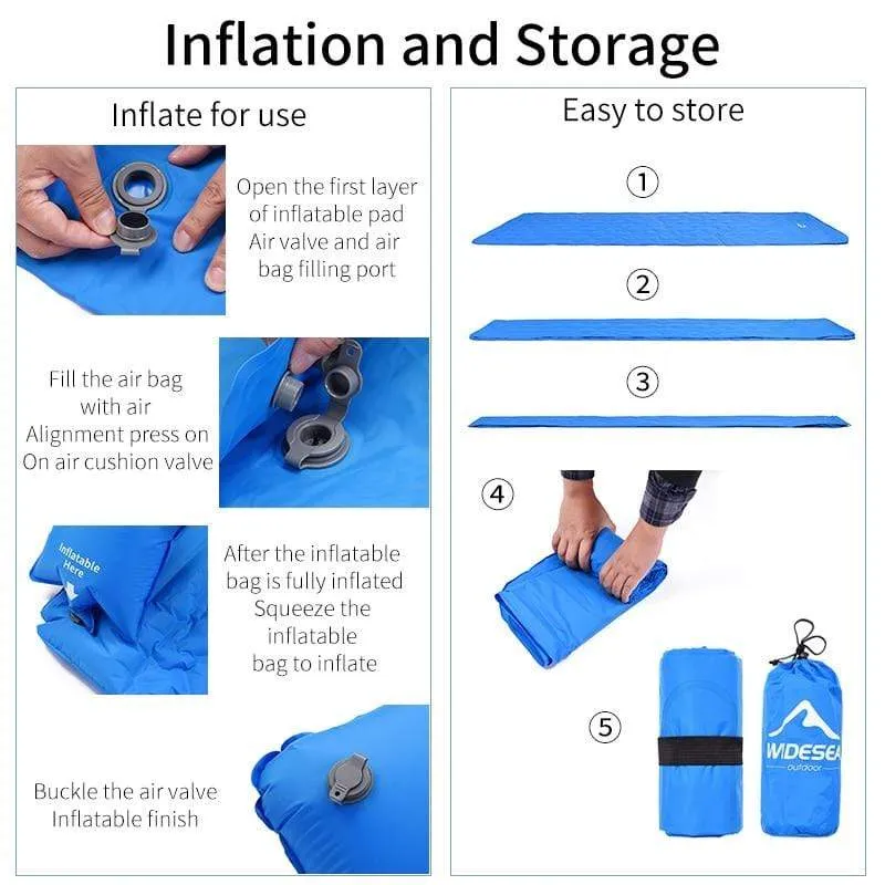Ultralight Inflatable Sleeping Camping Pad/Mat