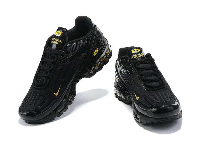 training - session shoe suitability Fast Motion Air Max Plus 3 Black Metallic Gold CD0471-010