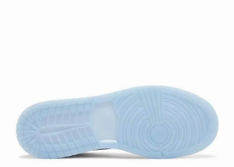 Air Jordan 1 Mid White Ice Blue (GS) Performance Step Ultra Lightweight Frame