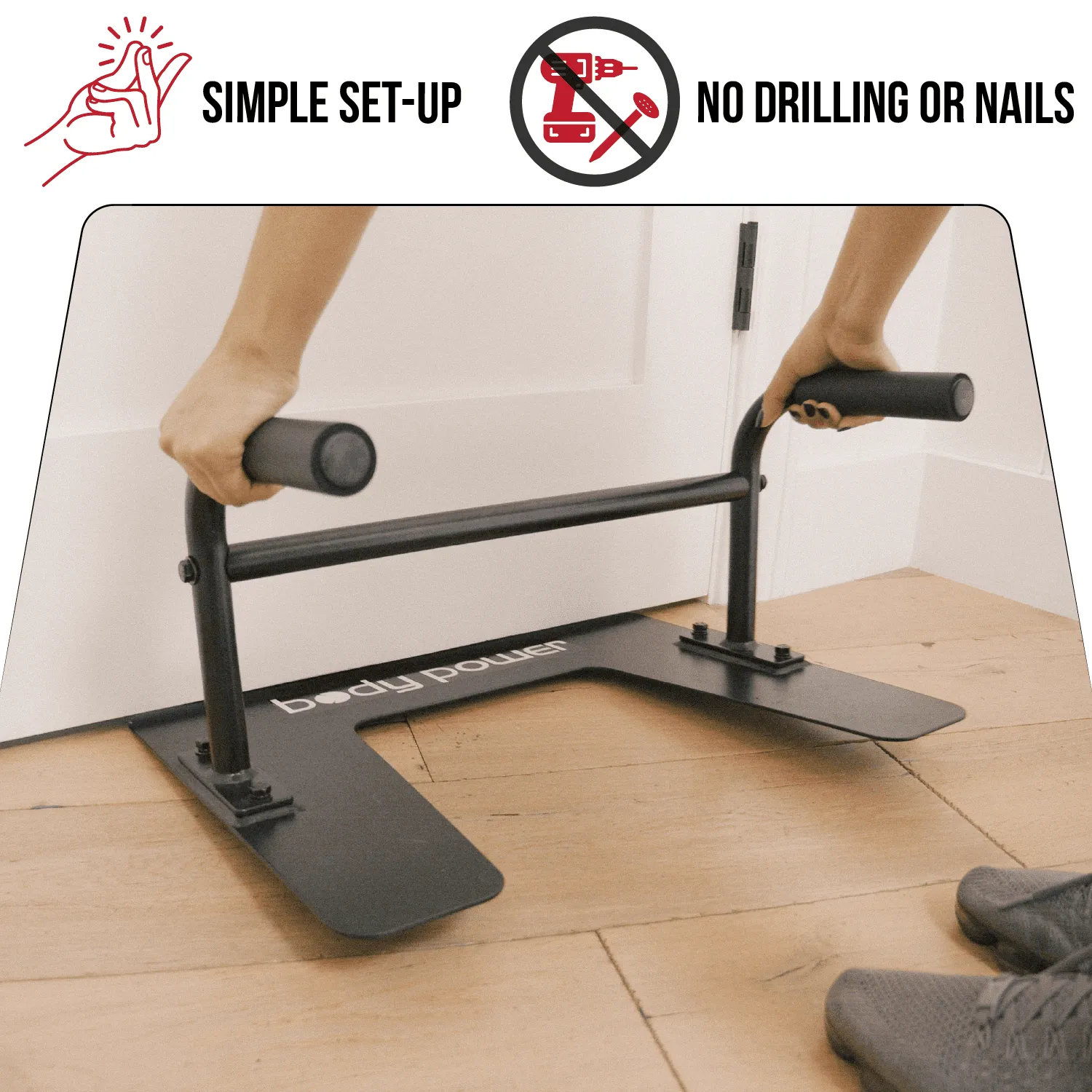 Under Door Sit up &  Push up Portable Fitness Equipment