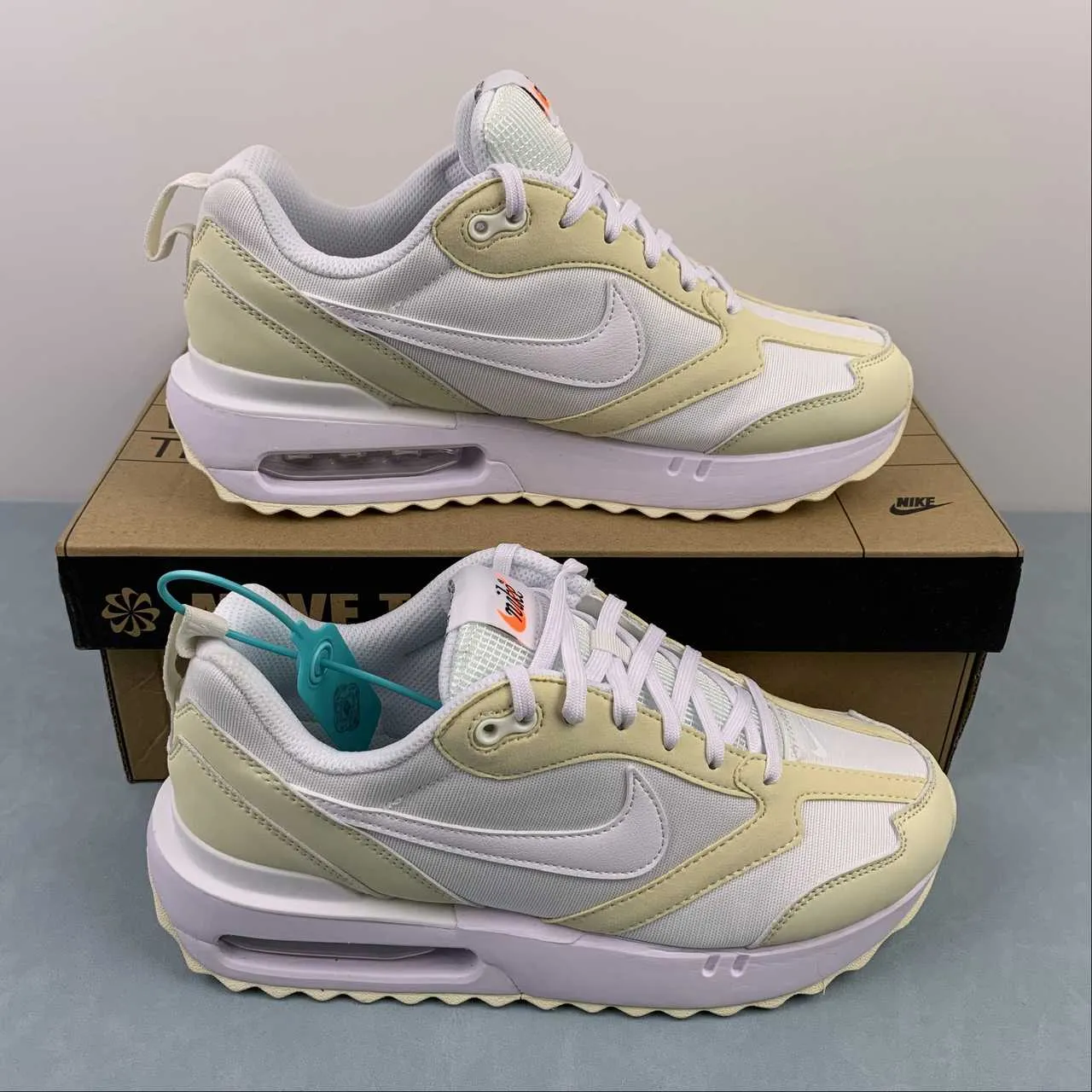 Responsive Midsole anti - static shoes Air Max Dawn Sail White-Coconut Milk DM0013-102
