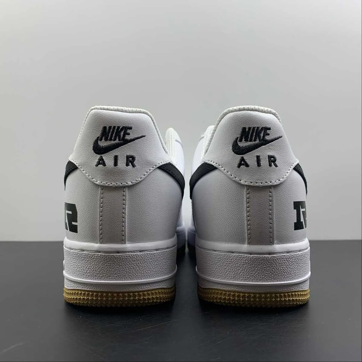 Soft Cushioning Air Force 1 07 Low 3M White Black Brown AF1234-005