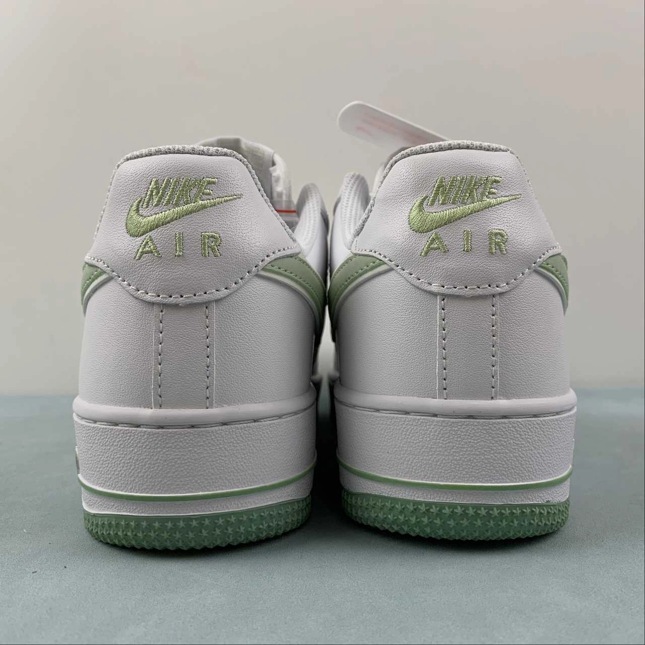 Cozy Design Air Force 1 Low Swoosh White Light Green CV5696-968