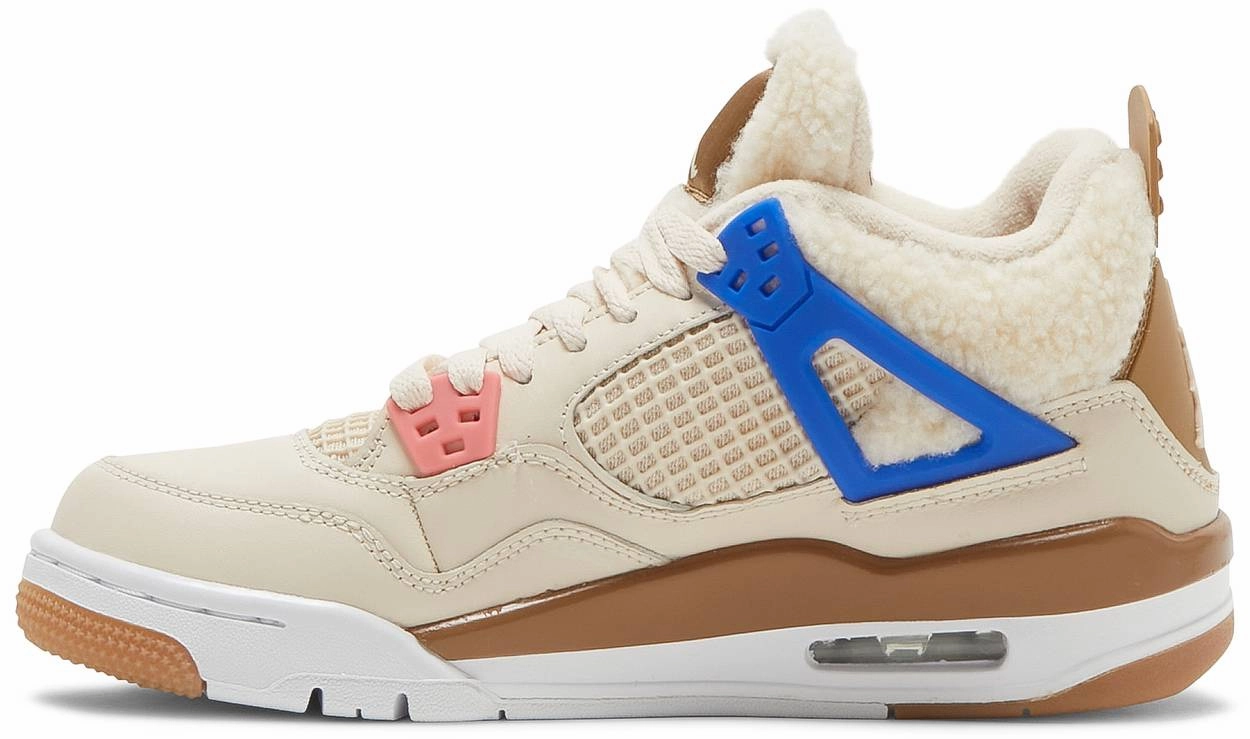 Heel Counter Structure Thermoregulating Material Nike Jordan 4 Wild Things GS