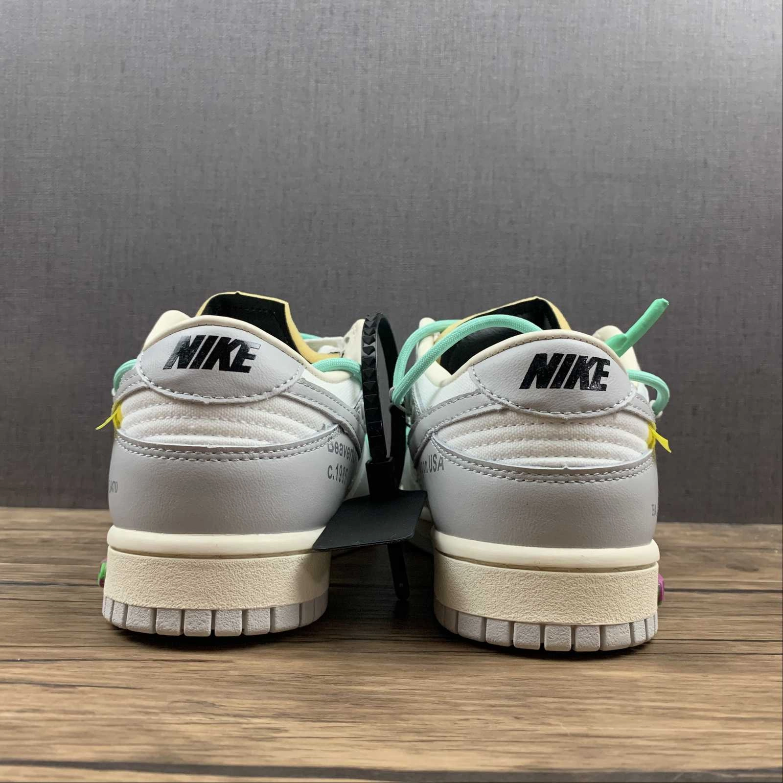 Dunk Low X Off-White 'Lote 04 de 50' DM1602-114 Comfort solution ToeBumper