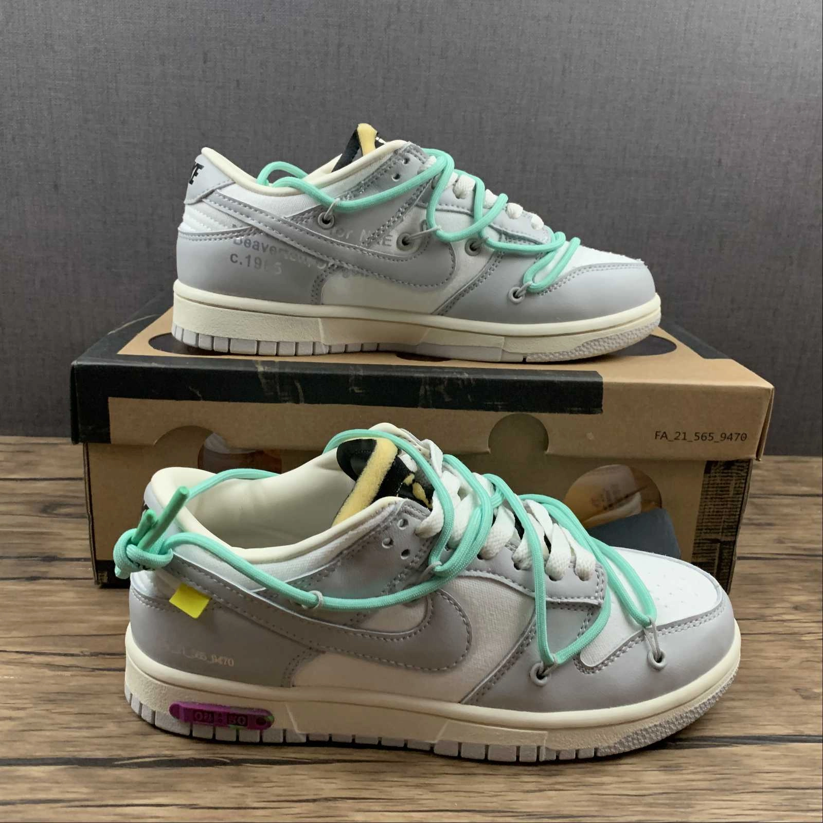 Oxygenation Technology Dunk Low X Off-White 'Lote 04 de 50' DM1602-114