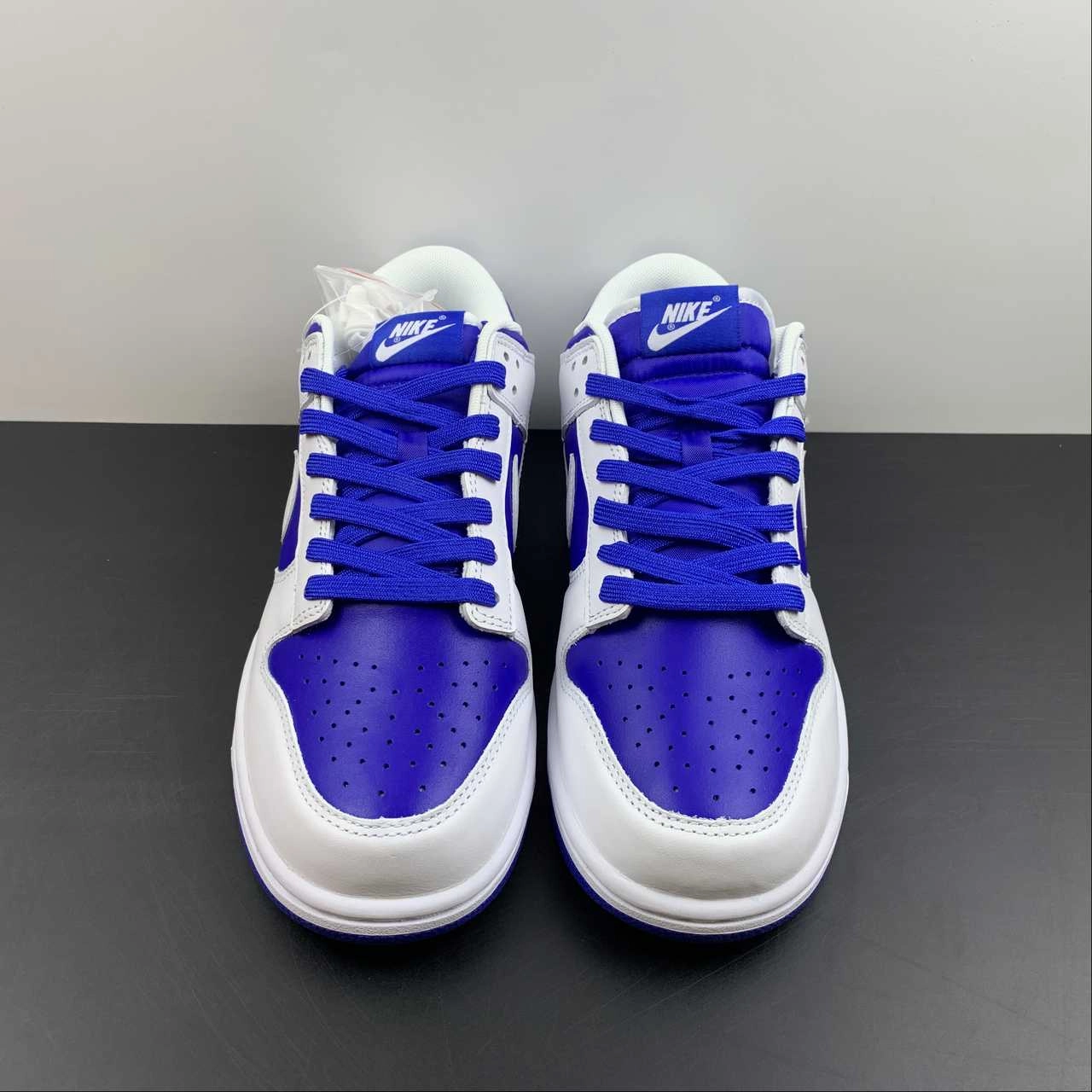 SB Dunk Low Racer Blue White DD1391-401 Adaptive Fit shape fit