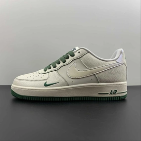 Air Force 1 07 Low Pearlescent Beige Green DD9915-600 Winter Fit Street Walk