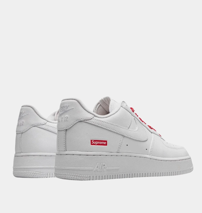Reinforced Nike x Supreme Air Force 1 Low White Box Logo