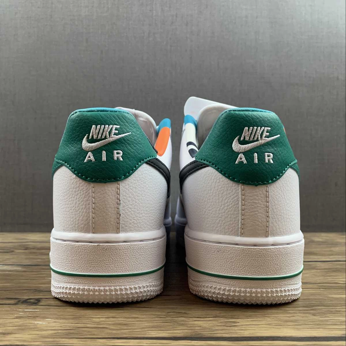 Season Ready Forest Step Air Force 1 Low EMB White Malachite Pearl White DM0109-100
