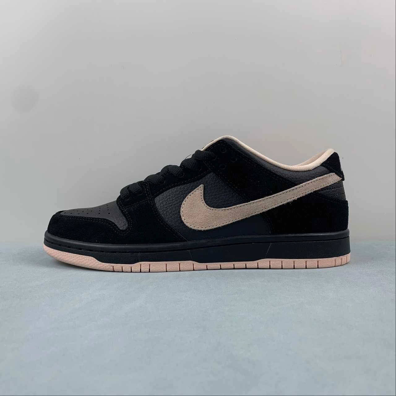 Hook And Loop SB Dunk Low Black Coral Wash BQ6817-003