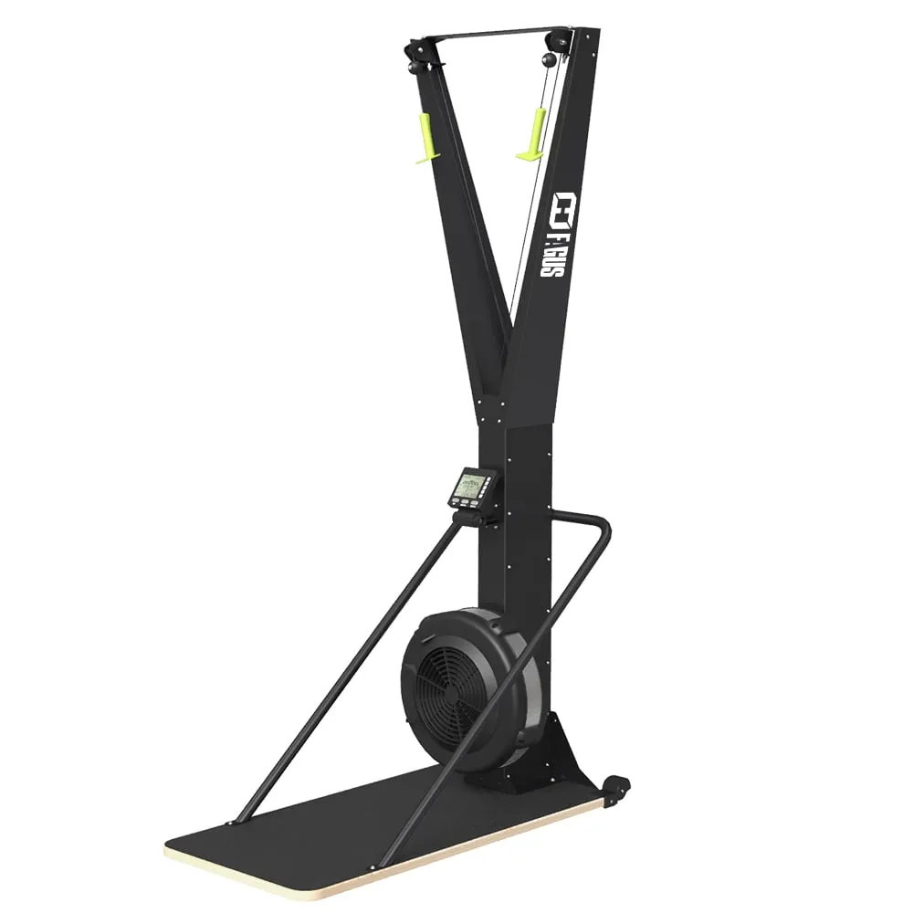 valiant Ski Exercise Machine, Ski Equipment Indoor Aerobic Wind Resistance Machine, Indoor Strength Training Home Gym Equipment