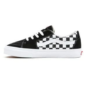 Vans Canvas/Suede SK8-Low Shoes Black Checkerboard VN0A4UUK4W7