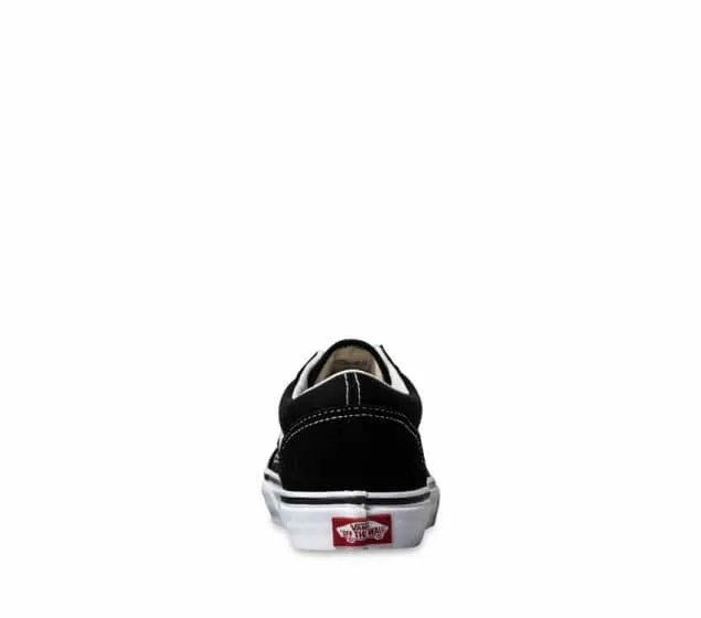 Vans - Kids Old Skool Skate Shoes Black/True White