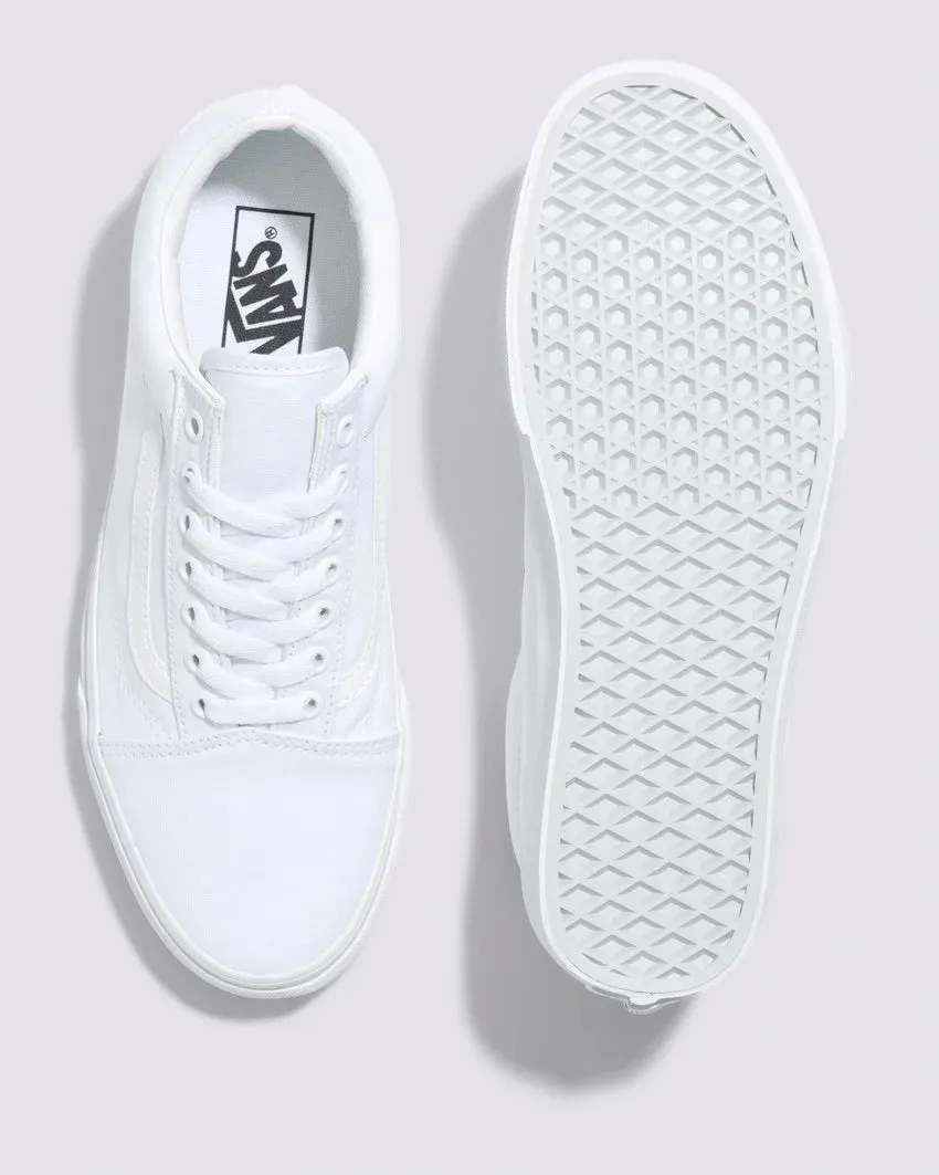 .Vans Unisex Old Skool True White (VN000D3HW00) - WH - R1L6
