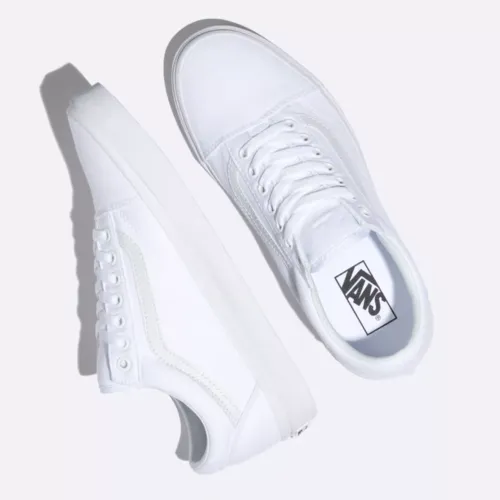.Vans Unisex Old Skool True White (VN000D3HW00) - WH - R1L6