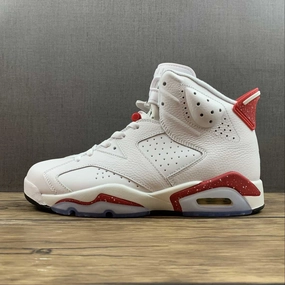 Air Jordan 6 Retro White University Red Black CT8529-162 Pro Dunk Shoes All Day Comfort Technology