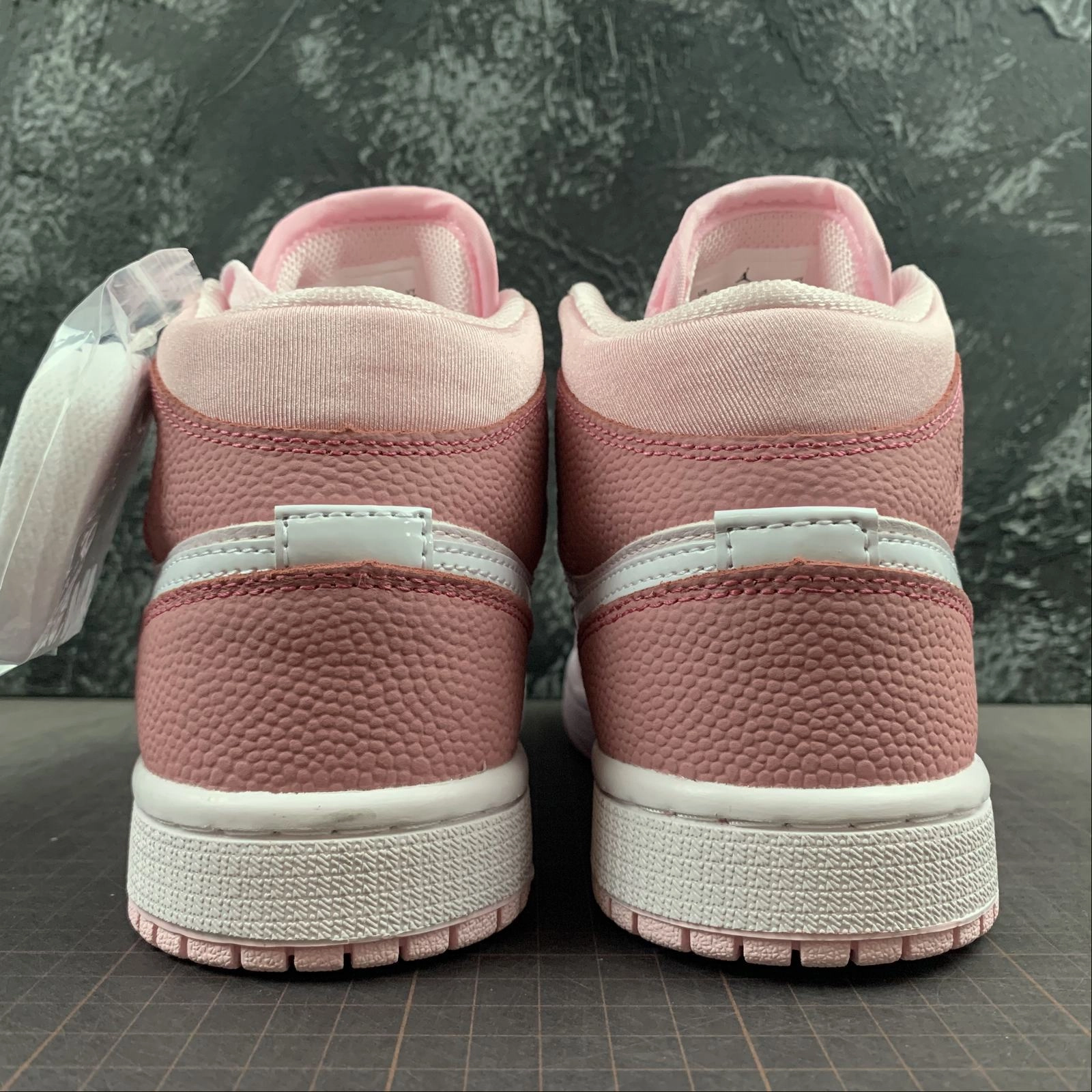 Air Jordan 1 Mid Digital Pink CW5379-600 Active Step