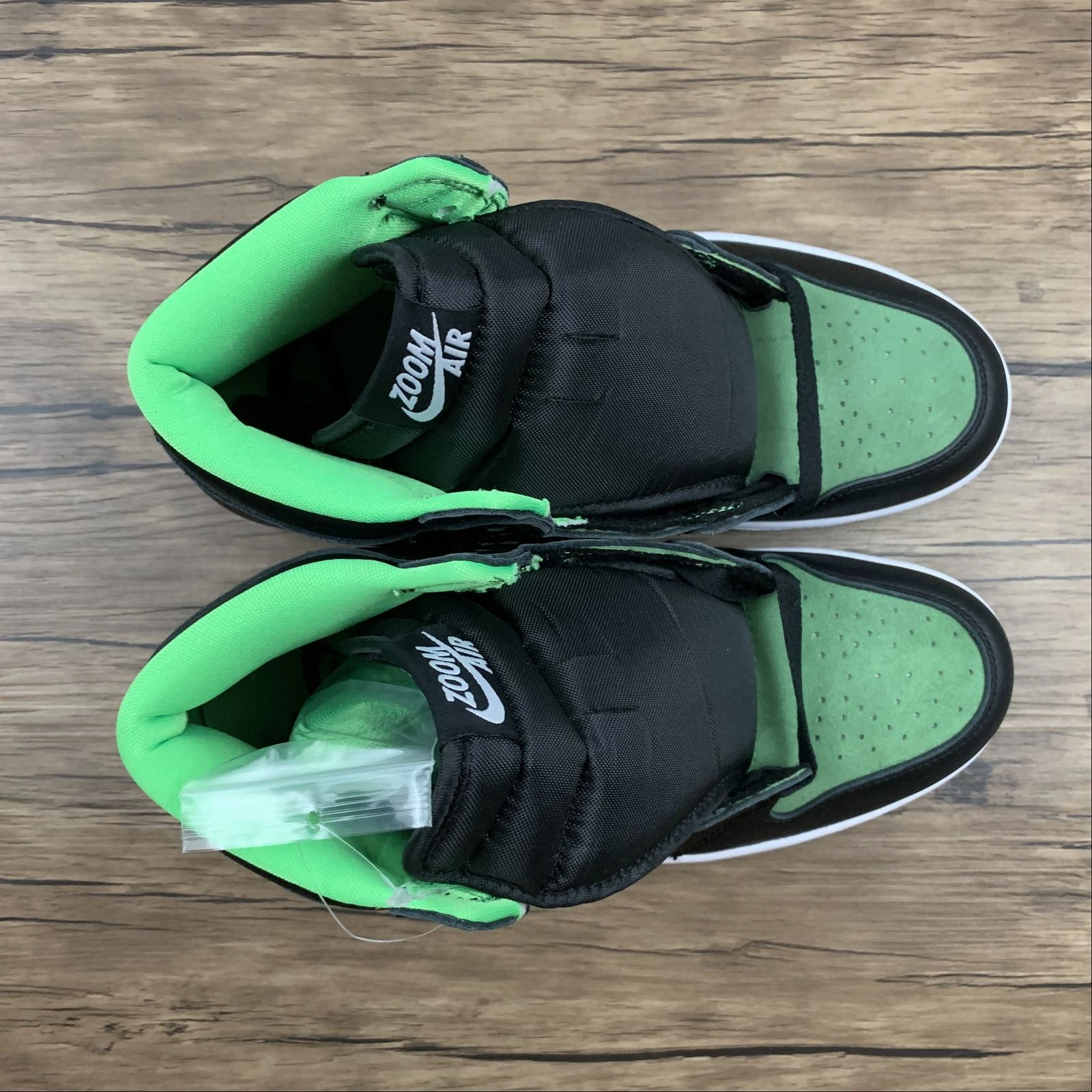 Statement flair Air Jordan 1 Retro High Zoom Zen Green Black Tomatillo Rage CK6637-002