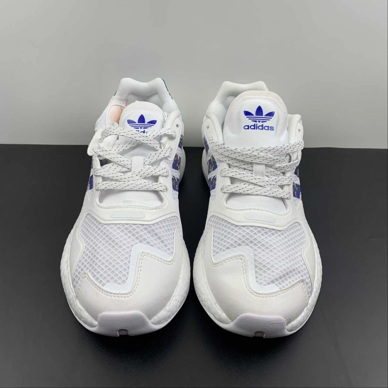 Eco Friendly Adidas Day Jogger Boost White Blue White FY3026