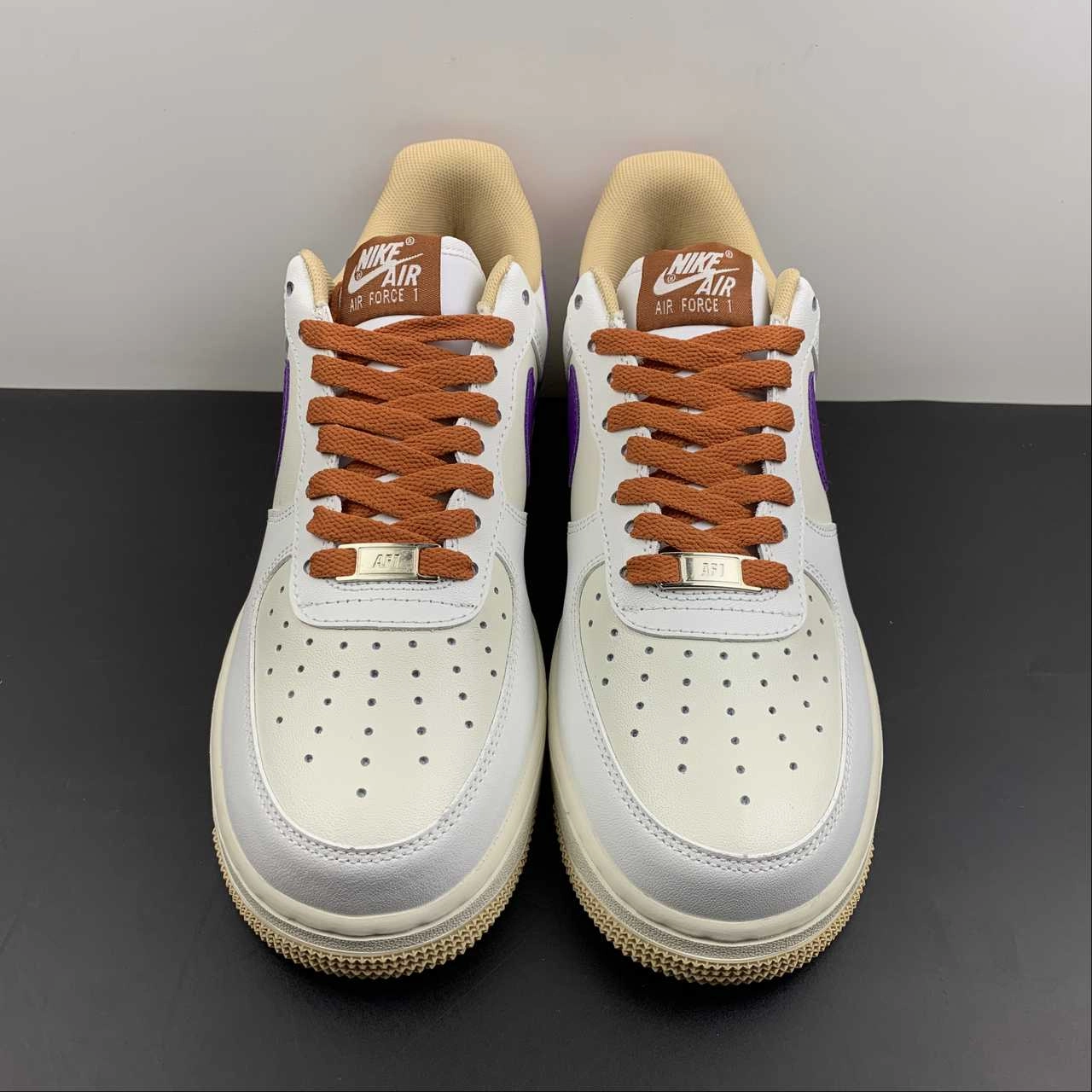 Step Trend Lake Step Air Force 1 07 Low Purple Cabbage Orange YY3188-102