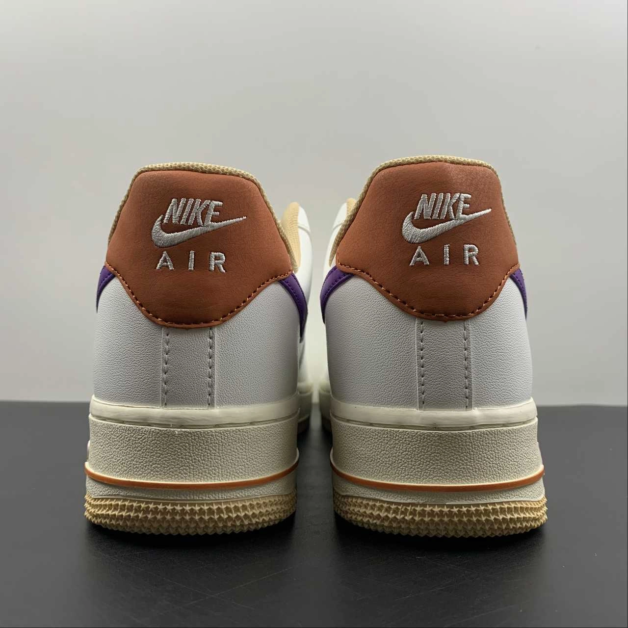 Air Force 1 07 Low Purple Cabbage Orange YY3188-102 Deep Black