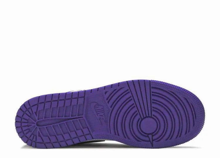 Air Jordan 1 Low Court Purple (GS) All Round Use Chill Essential