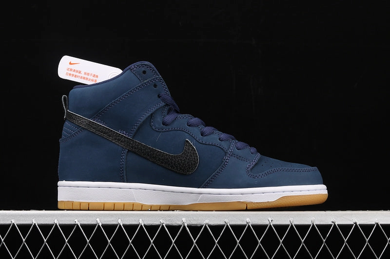 SB Dunk High Pro ISO Dark Blue Black CI2692-401 Essential Look