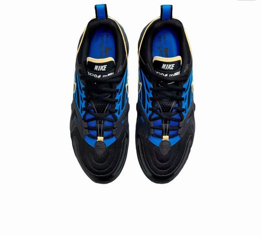 Air VaporMax EVO Black Blue Yellow CZ1924-001 High Rebound Insoles Long Hours