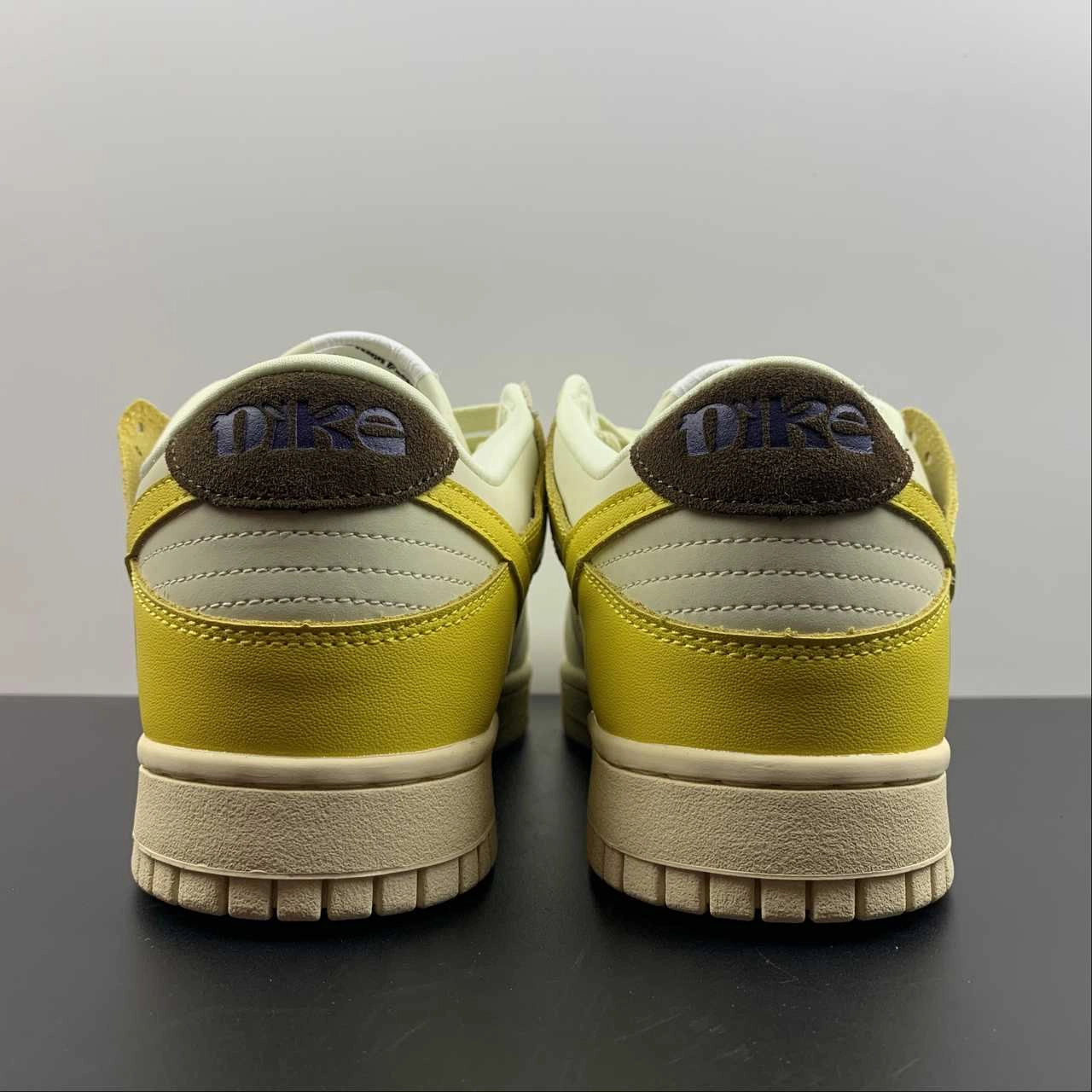 Quick Move StreamlinedDesign SB Dunk Low LX Banana Coconut Milk Vivid Sulfur Cacao Wow DR5487-100