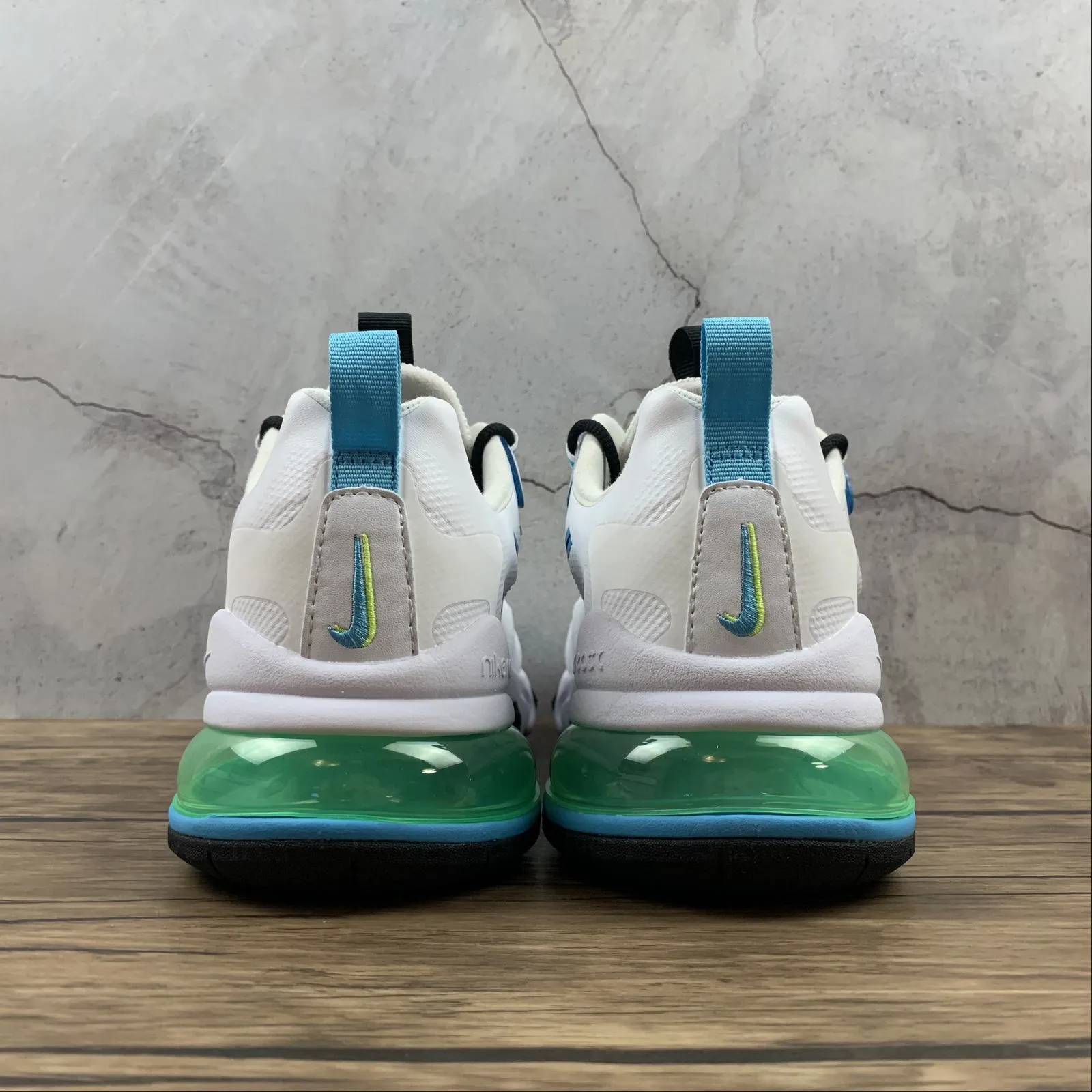 Easy - access Air Max 270 React WW White Black-Blue Fury-Volt CK6457-100