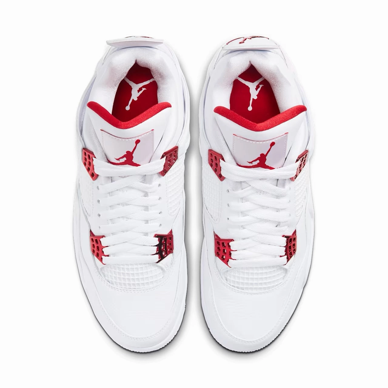Air Jordan 4Red Metallic Reinforced Stitch Bonding