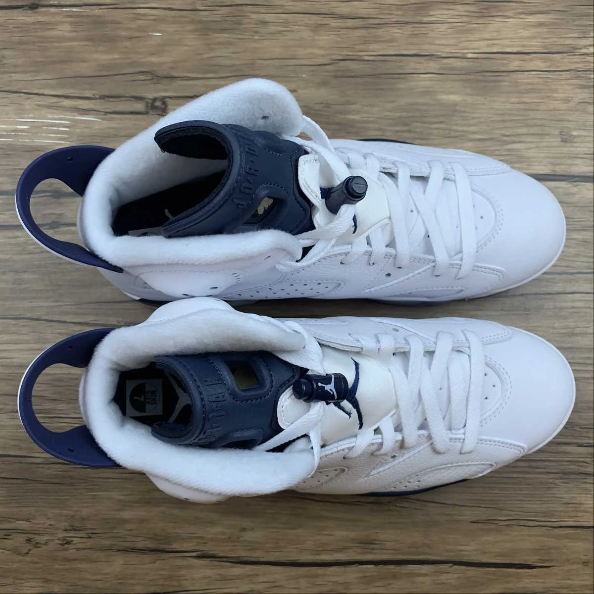 Air Jordan 6 Retro White Midnight Navy CT8529-141 Grounded Stability