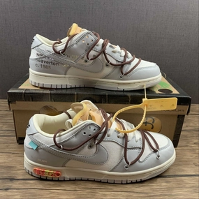 Dunk Low X Off-White 'Lote 46 de 50' DM1602-102 Seamless Upper