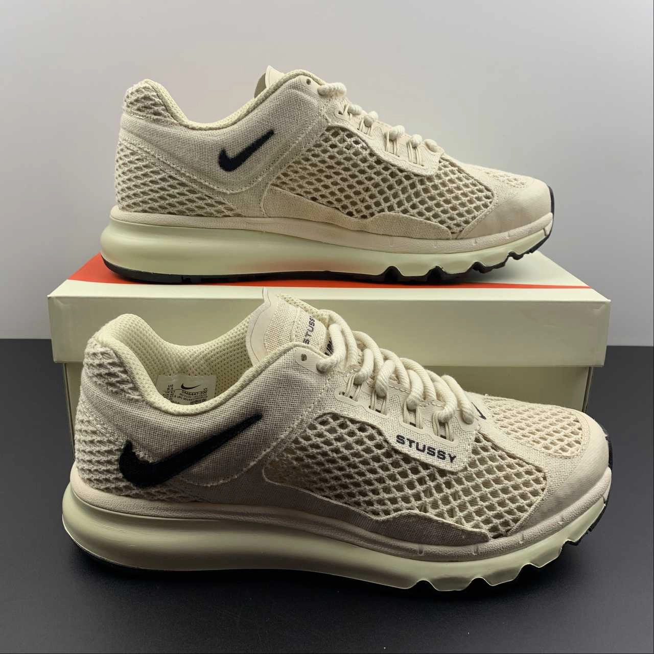 Stussy X Air Max 2015 Fossil DM6447-200 sprinters' shoes Track and field supply