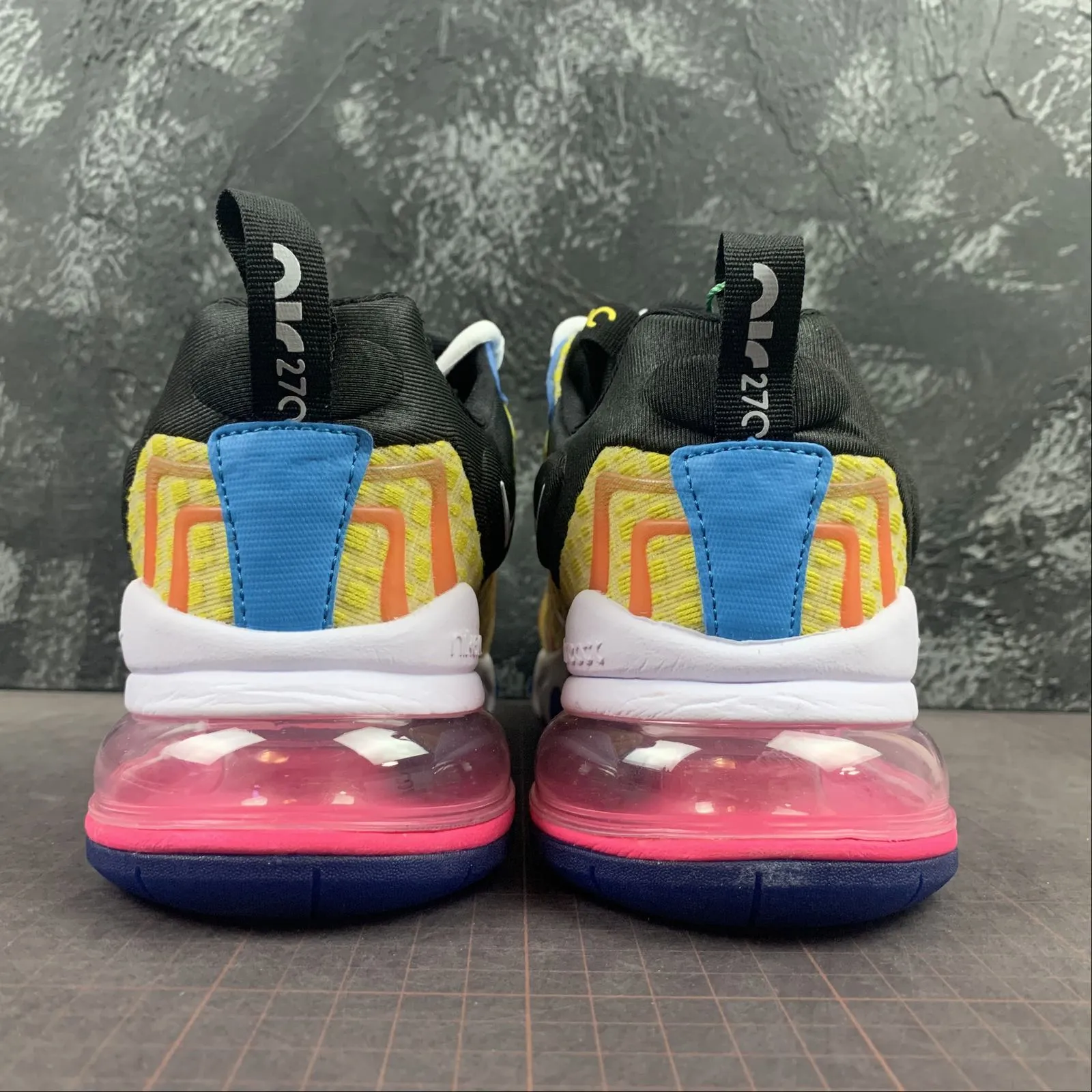 race - day shoe preparedness optimal - running Air Max 270 React Yellow CD6870-403