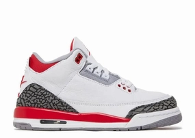 Outdoor Traction Performance Efficiency Air Jordan 3 Fire Red (GS)