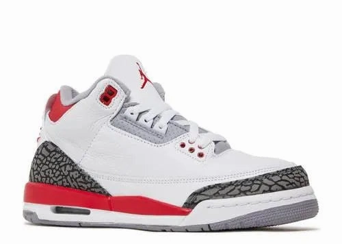 Energy Return Cushioning Air Jordan 3 Fire Red (GS)