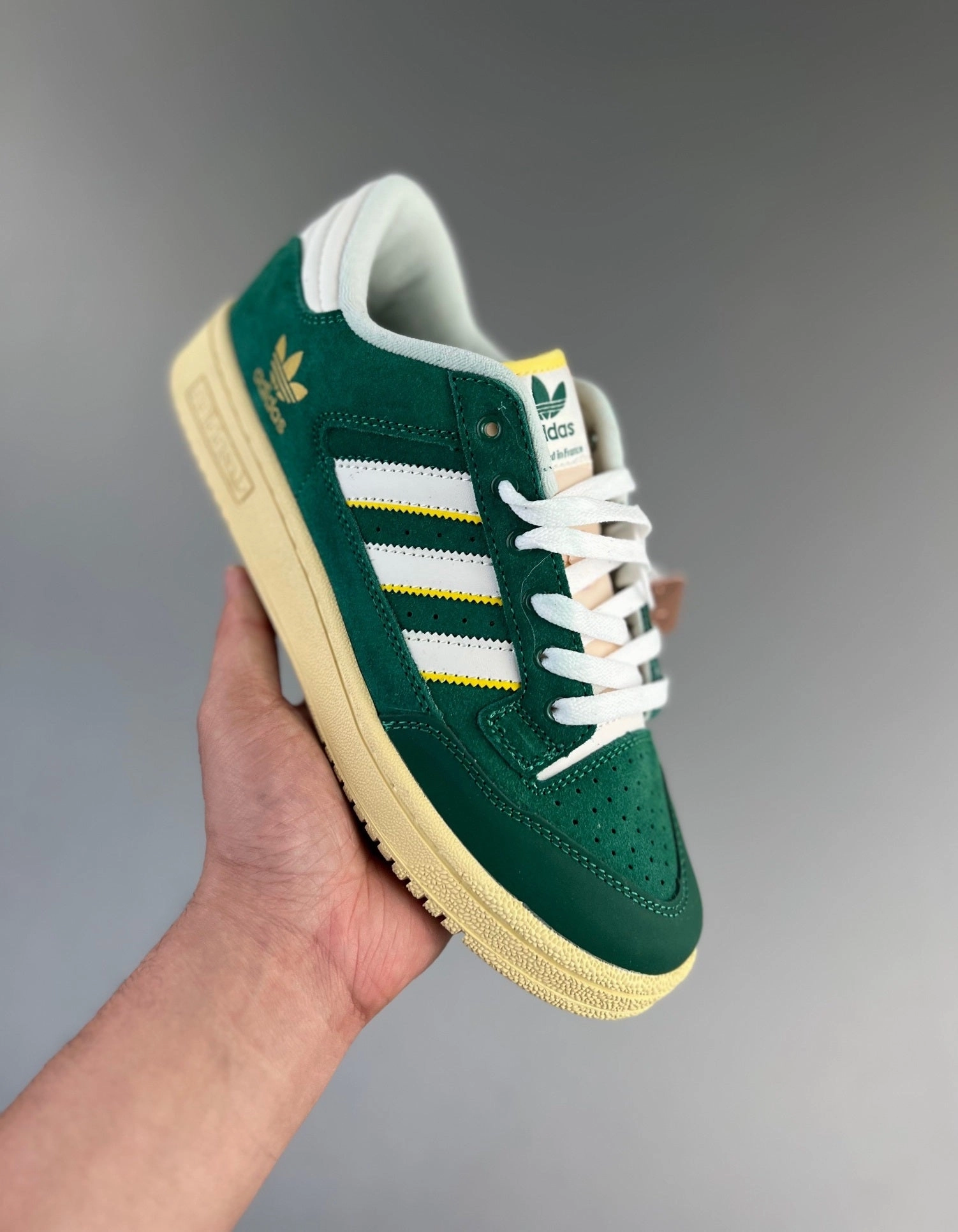 Adidas Centennial 85 Low ??College Green Cream?? FZ5880 Sunset Run jogger shoes