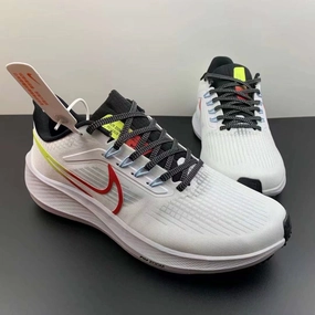 Air Zoom Pegasus 39 White Crimson Volt DX3350-100 Midfoot lockdown maintains lateral control Daily Routine