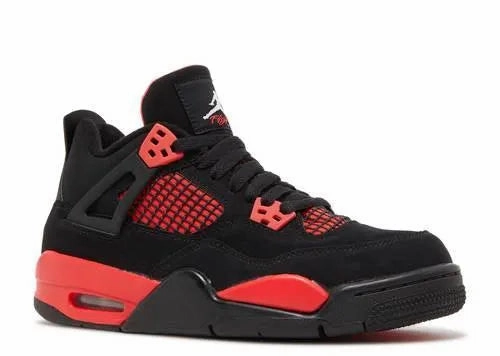Air Jordan 4 Red Thunder (GS) Abrasion Resistant Reinforcement