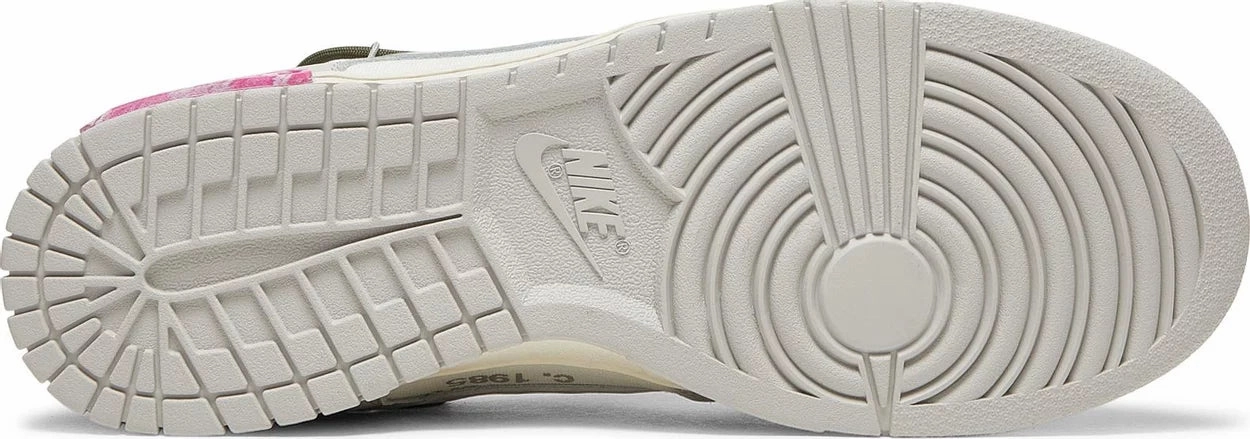 Regular Style Non Slip Inner Sock Nike Dunk x Off White Lot 22/50