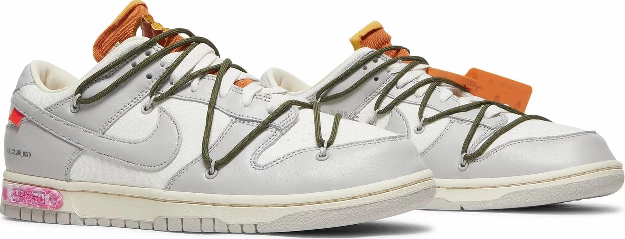 Classic Style High Traction Outsole Nike Dunk x Off White Lot 22/50