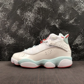 Comfort Ankle Padded collar Air Jordan 6 Rings White Ember Glow-Topaz Mist 323399-104